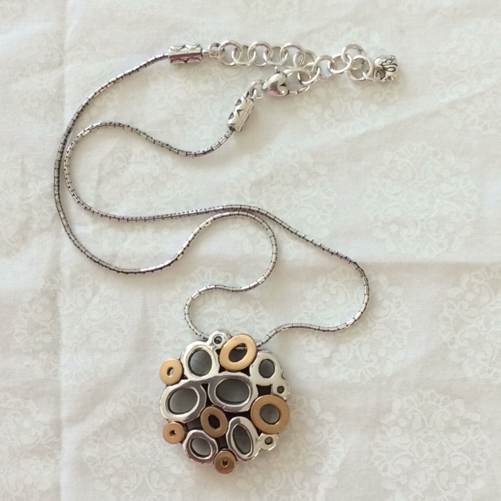 Brighton gold & silver necklace